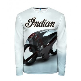 Мужской лонгслив 3D с принтом Indian 7 в Ухте, 100% полиэстер | длинные рукава, круглый вырез горловины, полуприлегающий силуэт | 
