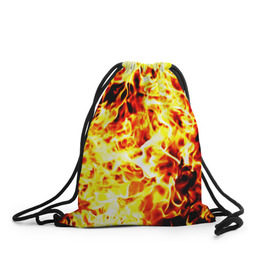 Рюкзак-мешок 3D с принтом Пожар в Ухте, 100% полиэстер | плотность ткани — 200 г/м2, размер — 35 х 45 см; лямки — толстые шнурки, застежка на шнуровке, без карманов и подкладки | огонь