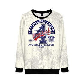 Женский свитшот 3D с принтом Team t-shirt в Ухте, 100% полиэстер с мягким внутренним слоем | круглый вырез горловины, мягкая резинка на манжетах и поясе, свободная посадка по фигуре | american football | baseball | fashion | football | sport | sport league | style | team | west | американский футбол | бейсбол | запад | команды | мода | надписи | спорт | спортивные лиги | стиль | футбол | футбольные лиги