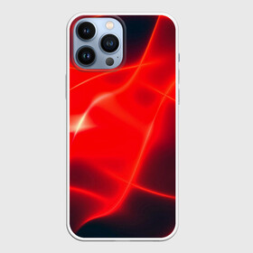 Чехол для iPhone 13 Pro Max с принтом Мерцание в Ухте,  |  | волны | красный | размытый
