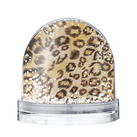 Снежный шар с принтом Леопардовая ткань в Ухте, Пластик | Изображение внутри шара печатается на глянцевой фотобумаге с двух сторон | гепард | гламур | леопард | мода | пятна | роскошь | ткань | точки | шерсть