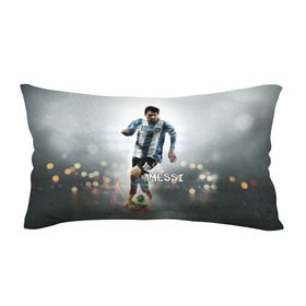 Подушка 3D антистресс с принтом Leo Messi в Ухте, наволочка — 100% полиэстер, наполнитель — вспененный полистирол | состоит из подушки и наволочки на молнии | barselona | messi | аргентина | барселона | месси | мяч | футбол