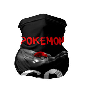 Бандана-труба 3D с принтом Pokemon GO 5 в Ухте, 100% полиэстер, ткань с особыми свойствами — Activecool | плотность 150‒180 г/м2; хорошо тянется, но сохраняет форму | pikachu | poke ball | pokemon | pokemon go | пикачу | покемон