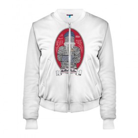 Женский бомбер 3D Хипстер 23: в Ухте, 100% полиэстер | застегивается на молнию, по бокам два кармана без застежек, мягкие манжеты, по низу бомбера и на воротнике — эластичная резинка |