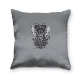 Подушка 3D Череп 29: в Ухте, наволочка – 100% полиэстер, наполнитель – холлофайбер (легкий наполнитель, не вызывает аллергию). | состоит из подушки и наволочки. Наволочка на молнии, легко снимается для стирки | skull | skulls | кости | скелет | череп