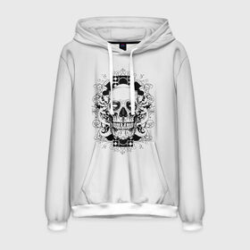 Мужская толстовка 3D Череп 33: в Ухте, 100% полиэстер | двухслойный капюшон со шнурком для регулировки, мягкие манжеты на рукавах и по низу толстовки, спереди карман-кенгуру с мягким внутренним слоем. | skull | skulls | кости | скелет | череп