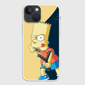 Чехол для iPhone 13 mini Барт: в Ухте,  |  | simpsons | барт | гомер | мардж | симпсоны