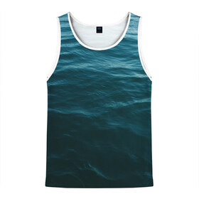 Мужская майка 3D с принтом sea в Ухте, 100% полиэстер | круглая горловина, приталенный силуэт, длина до линии бедра. Пройма и горловина окантованы тонкой бейкой | orca | sea | whale | вода | киты | косатки | лето | любовь | море | океан | отдых | пальмы | пляж | солнце