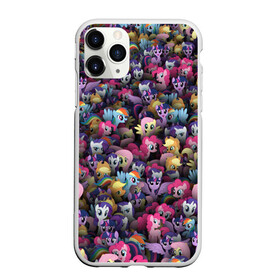 Чехол для iPhone 11 Pro Max матовый с принтом My Little Pony Персонажи в Ухте, Силикон |  | stickerbombing