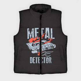 Мужской жилет утепленный 3D с принтом Metal Detector в Ухте,  |  | metal | кровь | метал | мызыка | новинки | рок | тяжелый | череп
