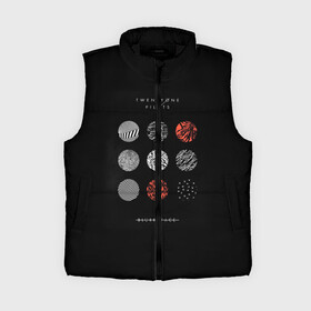 Женский жилет утепленный 3D с принтом Twenty one pilots в Ухте,  |  | rock | t.o.p. | top | twenty one pilots | рок