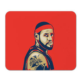 Коврик прямоугольный LeBron James: в Ухте, натуральный каучук | размер 230 х 185 мм; запечатка лицевой стороны | cleveland cavaliers | lebron james | nba. | баскетбол | баскетболист | джеймс леброн | кливленд кавальерс | нба