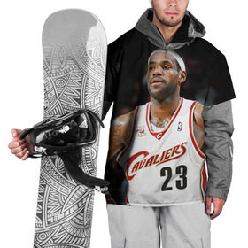 Накидка на куртку 3D с принтом LeBron James в Ухте, 100% полиэстер |  | Тематика изображения на принте: cleveland cavaliers | lebron james | nba. | баскетбол | баскетболист | джеймс леброн | кливленд кавальерс | нба