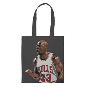 Сумка 3D повседневная с принтом Michael Jordan в Ухте, 100% полиэстер | Плотность: 200 г/м2; Размер: 34×35 см; Высота лямок: 30 см | chicago bulls | michael jeffrey jordan | nba. | баскетбол | баскетболист | вашингтон уизардс | майкл джордан | нба | чикаго | чикаго буллз