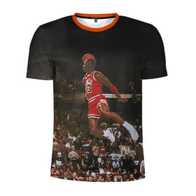 Мужская футболка 3D спортивная с принтом Michael Jordan в Ухте, 100% полиэстер с улучшенными характеристиками | приталенный силуэт, круглая горловина, широкие плечи, сужается к линии бедра | Тематика изображения на принте: chicago bulls | michael jeffrey jordan | nba. | баскетбол | баскетболист | вашингтон уизардс | майкл джордан | нба | чикаго | чикаго буллз