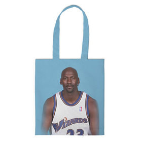 Сумка 3D повседневная с принтом Michael Jordan в Ухте, 100% полиэстер | Плотность: 200 г/м2; Размер: 34×35 см; Высота лямок: 30 см | chicago bulls | michael jeffrey jordan | nba. | баскетбол | баскетболист | вашингтон уизардс | майкл джордан | нба | чикаго | чикаго буллз