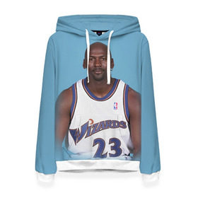 Женская толстовка 3D с принтом Michael Jordan в Ухте, 100% полиэстер  | двухслойный капюшон со шнурком для регулировки, мягкие манжеты на рукавах и по низу толстовки, спереди карман-кенгуру с мягким внутренним слоем. | chicago bulls | michael jeffrey jordan | nba. | баскетбол | баскетболист | вашингтон уизардс | майкл джордан | нба | чикаго | чикаго буллз
