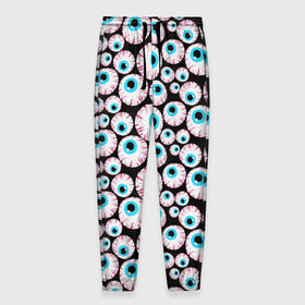Мужские брюки 3D Глазастик: в Ухте, 100% полиэстер | манжеты по низу, эластичный пояс регулируется шнурком, по бокам два кармана без застежек, внутренняя часть кармана из мелкой сетки |