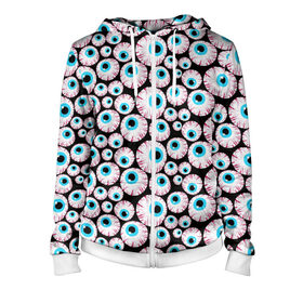 Женская толстовка 3D на молнии Глазастик: в Ухте, 100% полиэстер | длина до линии бедра, манжеты и пояс оформлены мягкой тканевой резинкой, двухслойный капюшон со шнурком для регулировки, спереди молния, по бокам два кармана |
