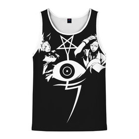 Мужская майка 3D с принтом Ной в Ухте, 100% полиэстер | круглая горловина, приталенный силуэт, длина до линии бедра. Пройма и горловина окантованы тонкой бейкой | d.gray man