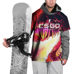 Накидка на куртку 3D с принтом cs:go - Hyper Beast style (Скоростной зверь) в Ухте, 100% полиэстер |  | beast | cs | csgo | hyper | го | зверь | кс | скоростной