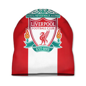 Шапка 3D с принтом Liverpool FC в Ухте, 100% полиэстер | универсальный размер, печать по всей поверхности изделия | англия | клуб | ливерпуль | фк | футбол | футбольный