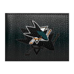 Обложка для студенческого билета с принтом Хоккей 11 в Ухте, натуральная кожа | Размер: 11*8 см; Печать на всей внешней стороне | Тематика изображения на принте: nhl | san jose sharks | sharks | stanley cup | кубок стенли | кубок стэнли | нхл | сан хосе | сан хосе шаркс | хоккей | хоккейный клуб | шаркс