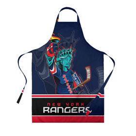 Фартук 3D с принтом New York Rangers в Ухте, 100% полиэстер | общий размер — 65 х 85 см, ширина нагрудника — 26 см, горловина — 53 см, длина завязок — 54 см, общий обхват в поясе — 173 см. Принт на завязках и на горловине наносится с двух сторон, на основной части фартука — только с внешней стороны | new york rangers | nhl | stanley cup | кубок стенли | кубок стэнли | нхл | нью йорк рейнджерс | нью йорк рейнджеры | рейнджеры | хоккей | хоккейный клуб