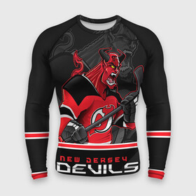 Мужской рашгард 3D с принтом New Jersey Devils в Ухте,  |  | Тематика изображения на принте: new jersey devils | nhl | stanley cup | дъяволы нью джерси | калинин | кубок стенли | кубок стэнли | нхл | нью джерси девилз | хоккей | хоккейный клуб
