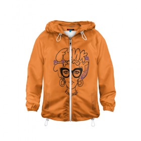 Детская ветровка 3D с принтом Funk Vintage в Ухте, 100% полиэстер | подол и капюшон оформлены резинкой с фиксаторами, по бокам два кармана без застежек, один потайной карман на груди | 