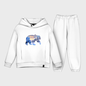 Детский костюм хлопок Oversize медведь зима: в Ухте,  |  | деревья | зима | медведь | облака | снег | солнце