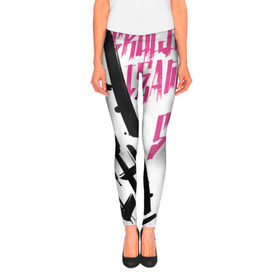 Леггинсы 3D с принтом Kai Wachi в Ухте, 80% полиэстер, 20% эластан | Эластичный пояс, зауженные к низу, низкая посадка | dubstep | skull | team | trap