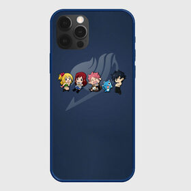 Чехол для iPhone 12 Pro Милые герои Хвоста Феи: в Ухте, силикон | область печати: задняя сторона чехла, без боковых панелей | fairy tail | хвост феи