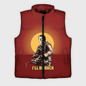 Мужской жилет утепленный 3D Сталин: I ll Be Back: в Ухте,  |  | история | о.м.с.к. | революция | ссср | сталин | супергерои