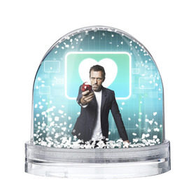 Снежный шар с принтом Хаус в Ухте, Пластик | Изображение внутри шара печатается на глянцевой фотобумаге с двух сторон | врачи | грегори хаус | доктор хаус | кино | сериалы | тв