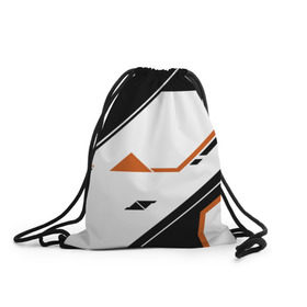 Рюкзак-мешок 3D с принтом cs:go - Asiimov P250 Style в Ухте, 100% полиэстер | плотность ткани — 200 г/м2, размер — 35 х 45 см; лямки — толстые шнурки, застежка на шнуровке, без карманов и подкладки | asiimov | cs | csgo | p250 | азимов | го | кс