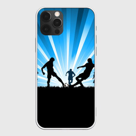 Чехол для iPhone 12 Pro Max с принтом Футболисты в Ухте, Силикон |  | игра | кубок | мяч | спорт | футбол