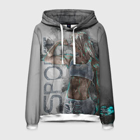 Мужская толстовка 3D с принтом Фитоняшка в Ухте, 100% полиэстер | двухслойный капюшон со шнурком для регулировки, мягкие манжеты на рукавах и по низу толстовки, спереди карман-кенгуру с мягким внутренним слоем. | Тематика изображения на принте: fitness