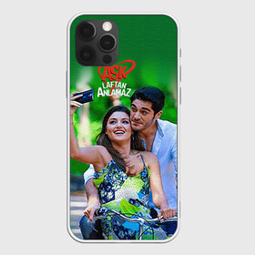 Чехол для iPhone 12 Pro Max с принтом Любовь не понимает слов 1 в Ухте, Силикон |  | ask laftan anlamaz | бурак дениз | гюльбей илери | демет гюль | любовь не понимает слов | мерве чагыран | огузхан карби | озджан текдемир | турция | ханде эрчел