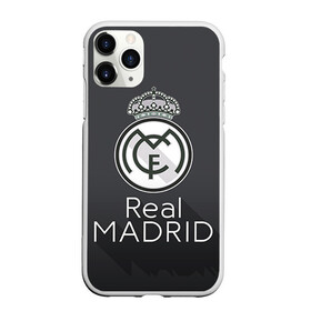 Чехол для iPhone 11 Pro матовый с принтом Real Madrid в Ухте, Силикон |  | real madrid