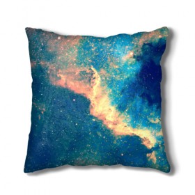 Подушка 3D Космос: в Ухте, наволочка – 100% полиэстер, наполнитель – холлофайбер (легкий наполнитель, не вызывает аллергию). | состоит из подушки и наволочки. Наволочка на молнии, легко снимается для стирки | звезды | туманность