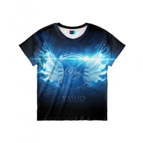 Детская футболка 3D Ясуо: в Ухте, 100% гипоаллергенный полиэфир | прямой крой, круглый вырез горловины, длина до линии бедер, чуть спущенное плечо, ткань немного тянется | league of legends | yasuo | ясуо