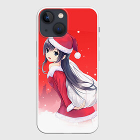 Чехол для iPhone 13 mini с принтом Анимешный новый год в Ухте,  |  | аниме | новогодние аниме | новый год | рождественские аниме