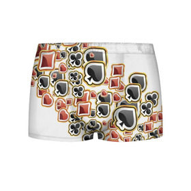 Мужские трусы 3D с принтом World Poker в Ухте, 50% хлопок, 50% полиэстер | классическая посадка, на поясе мягкая тканевая резинка | азарт | игра | карты | новинки | покер | популярное