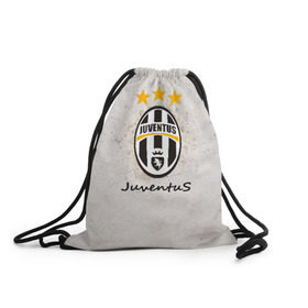 Рюкзак-мешок 3D с принтом Juventus3 в Ухте, 100% полиэстер | плотность ткани — 200 г/м2, размер — 35 х 45 см; лямки — толстые шнурки, застежка на шнуровке, без карманов и подкладки | football | juve | juventus | seria a | бьянконери | серия а | футбол | чемпионат италии | юве | ювентус
