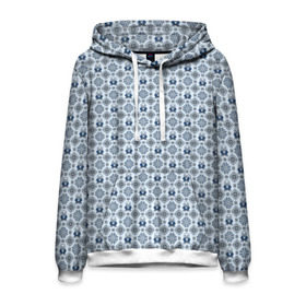 Мужская толстовка 3D с принтом Sans в Ухте, 100% полиэстер | двухслойный капюшон со шнурком для регулировки, мягкие манжеты на рукавах и по низу толстовки, спереди карман-кенгуру с мягким внутренним слоем. | Тематика изображения на принте: new year | sans | santa | undertale | зима | нг | новый год | санта | снег