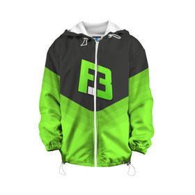 Детская куртка 3D с принтом FlipSid3 Uniform в Ухте, 100% полиэстер | застежка — молния, подол и капюшон оформлены резинкой с фиксаторами, по бокам — два кармана без застежек, один потайной карман на груди, плотность верхнего слоя — 90 г/м2; плотность флисового подклада — 260 г/м2 | counter strike | cs go | flipside | swat | terrorist | контр страйк | кс го | спецназ | флипсайд
