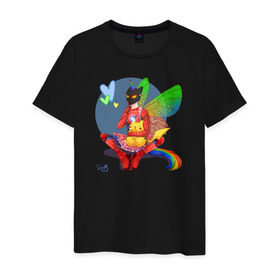 Мужская футболка хлопок СпайдерФеяМэн: в Ухте, 100% хлопок | прямой крой, круглый вырез горловины, длина до линии бедер, слегка спущенное плечо. |