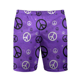 Мужские шорты 3D спортивные с принтом Peace в Ухте,  |  | abstract | hippie | hipster | swag | tie dye | абстракция | свэг | текстура | хиппи | хипстер
