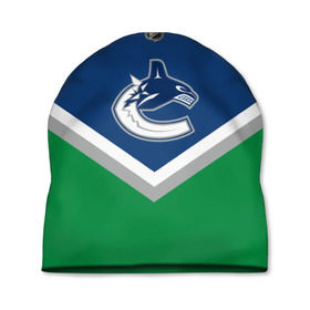 Шапка 3D с принтом Vancouver Canucks в Ухте, 100% полиэстер | универсальный размер, печать по всей поверхности изделия | america | canada | hockey | nhl | usa | америка | ванкувер | канада | кэнакс | лед | нхл | сша | хоккей